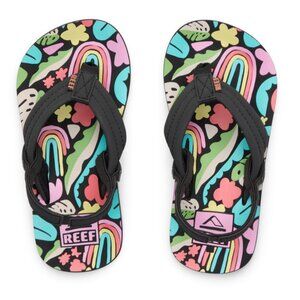 Reef Kids Sandals Little Ahi Tropical Rainbow
